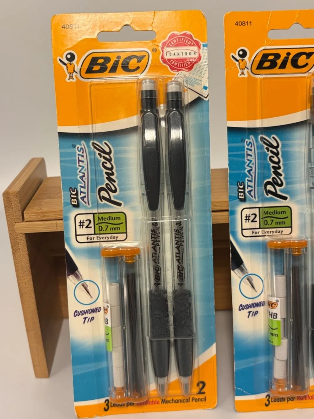 BIC Velocity/Atlantis Black Mechanical Pencil Value Pack-0.7mm/0.9mm, Black~Read